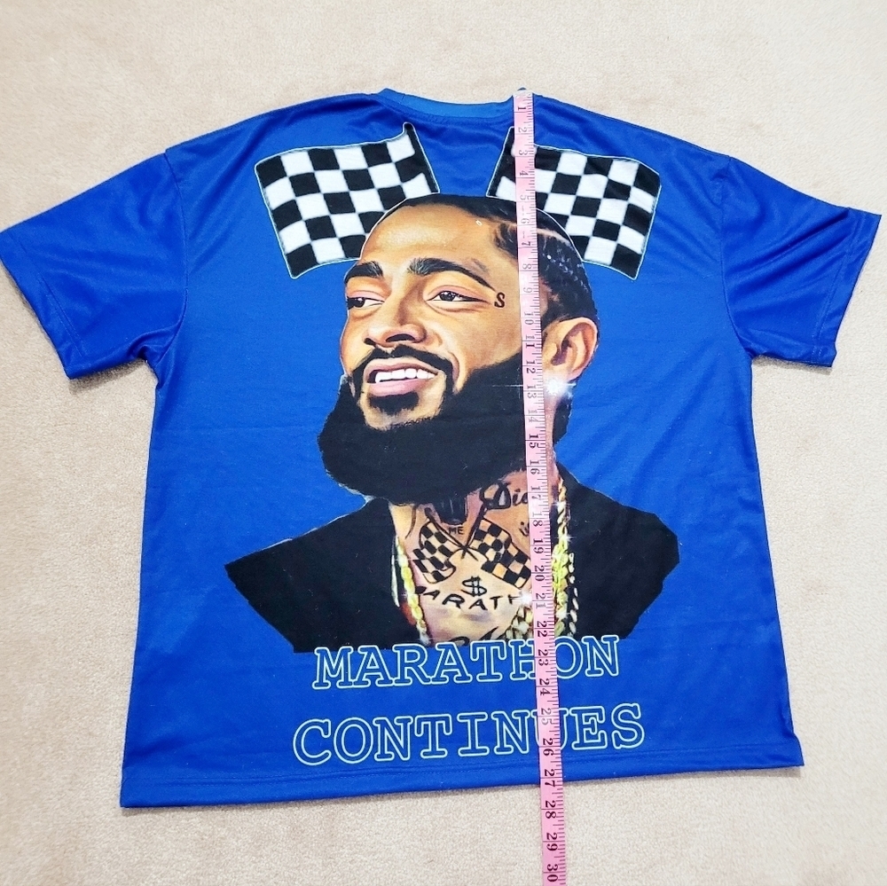 Nipsey Hussle Memorial T Shirt Silky Feel Unisex Size Small Runs Big Tribute - Picture 7 of 9